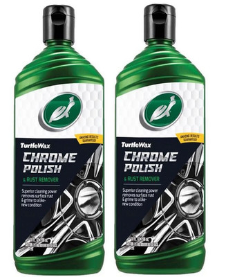 Turtle Wax Renew Restore Chrome Polish and Rust Remover, 10 oz ( Pack of 2 )