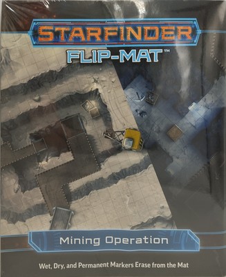 Starfinder Flip-Mat: Mining Opertation - Englisch - Spiel Maps - Neu OVP*