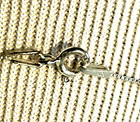 Vtg Sterling Silver Ballet Slipper Pointe Ballerina Shoe Charm Pendant Necklace — photo 3