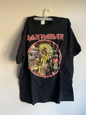iron-maiden-2019-t-shirt-xl-band-tee-black-short-sleeve-new-without-tags