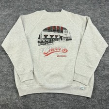 Vtg Cheers Boston 1992 Sweatshirt Mens L Fit M/L Heather Gray 90s