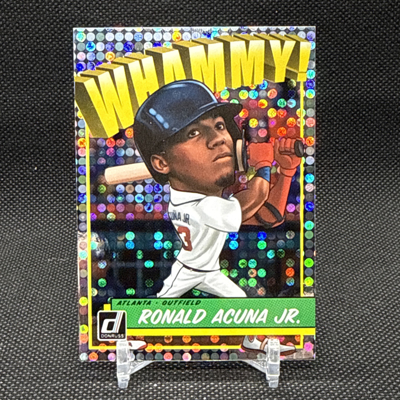 2019 Panini Donruss Whammy W2 Ronald Acuna Jr SSP Case Hit Insert