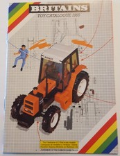 1985 Britains Toy Die Cast Vehicle Figure Sets Catalog Catalogue Farm Military