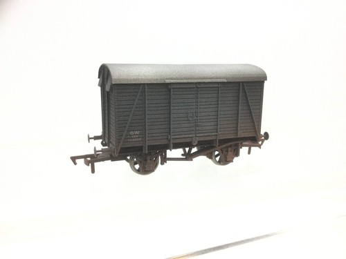 Furgoneta de caja Dapol 4F-021-016 calibre OO GWR 144840 desgastada | Zustand: Used