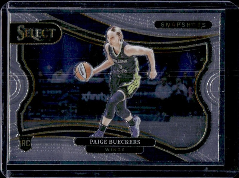 2025 Panini WNBA Select Paige Bueckers Snapshots RC Rookie #2 Wings