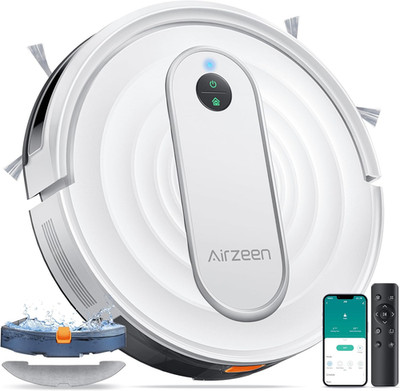 Robot Vacuum and Mop with 4000Pa Powerful Suction, 3-In-1 Cleaning, Smart APP &