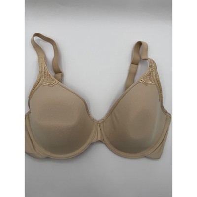 Wacoal Sensibility 4-Way Convertible  Underwire Bra 34D Beige Full Coverage