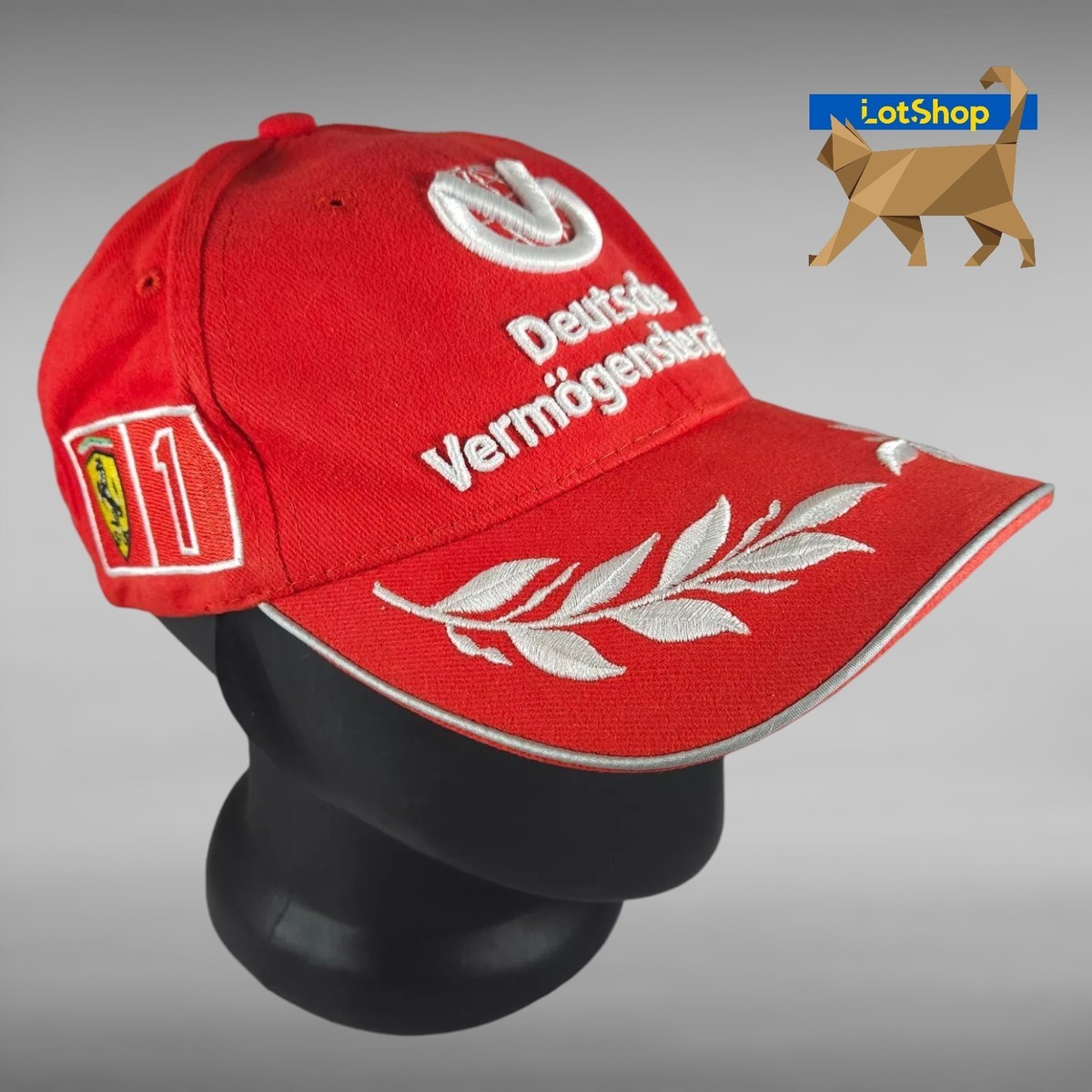 RARE Michael Schumacher Ferrari 2000 F1 Red Cap Hat NOT FOR SALE