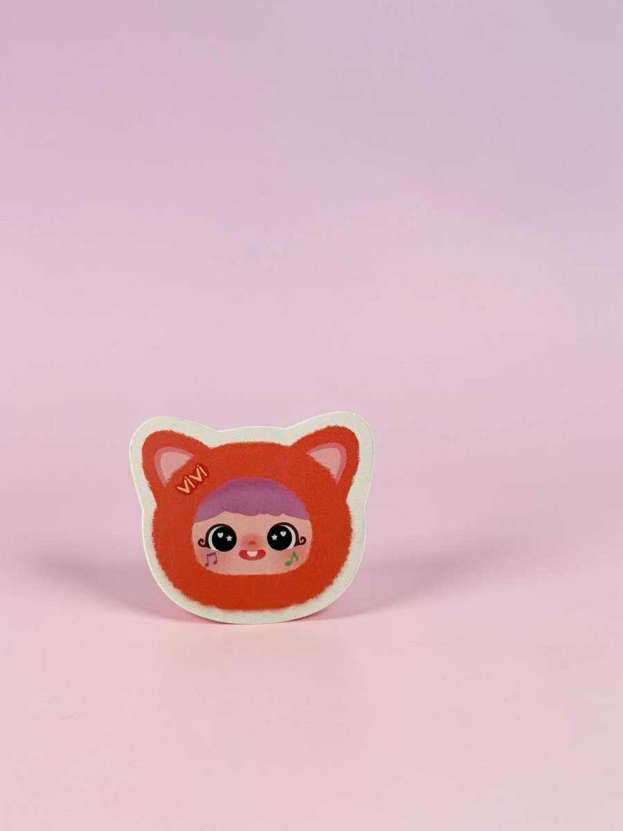 YAYA Plush Pendant Bundle Mimi Kiki Vivi Cat Rabbit Fox Lot 3 Cute