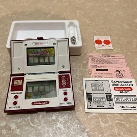 m26 WATCH Nintendo Game & Watch Black Jack Rare Near Mint Japan Import Japan An