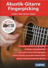 Akustik-Gitarre Fingerpicking - Schnell und einfach lernen Helmut Hage