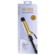 Hot Tools Pro Signature Gold Curling Iron 1 1/2 inches HTIR1577