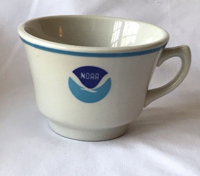 vintage NOAA National Oceanic Atmospheric Administration CHINA CUP (only)