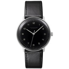Junghans Max Bill plexiglass 027/3400.00 Automatic Black Men's watch New