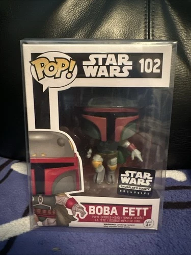Funko POP! Star Wars Boba Fett (#102) Smugglers Bounty Exclusive with Protecter