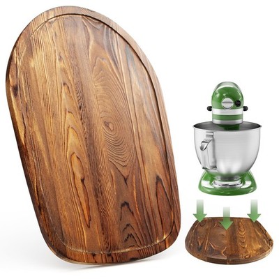 GuanQiao Food-Grade Bamboo Slider for KitchenAid 4.5-5 Qt Tilt Head... Fast Ship