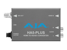 AJA HA5-PLUS-R0 HDMI to 3G-SDI Converter 1080p60 / Analog Audio Embed