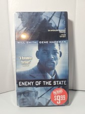Enemy of the State VHS 1999 Will Smith Gene Hackman Sealed