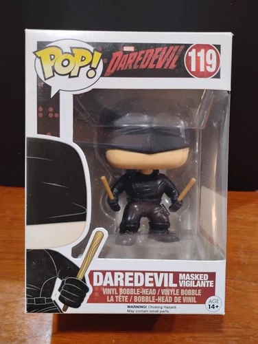Funko Pop: Marvel - Daredevil Masked Vigilante #119 In Pop Protector Vaulted!