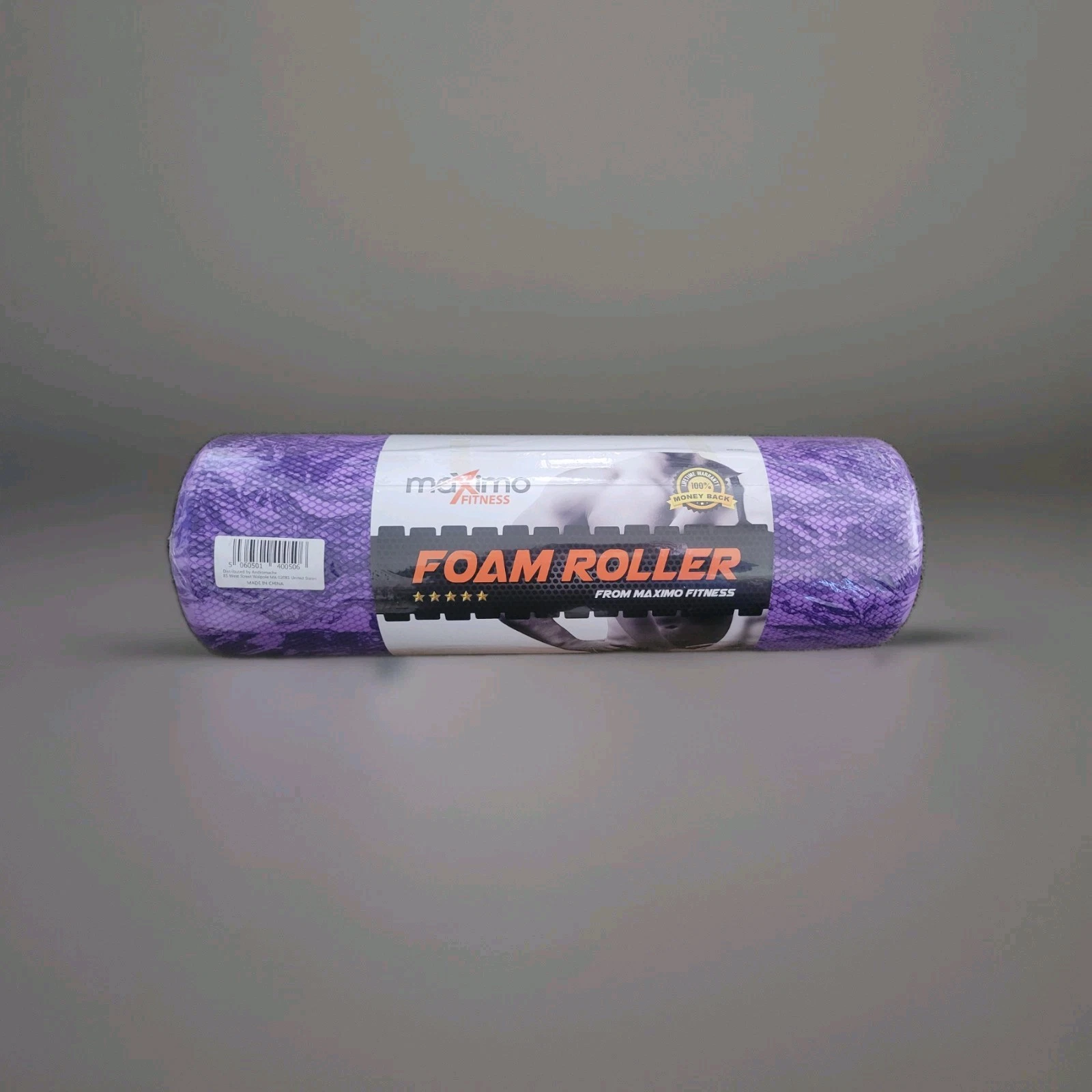 Maximo Fitness Foam Back Roller - High Density Deep Tissue 18" X 6" Yoga
Opens in a new window or ta