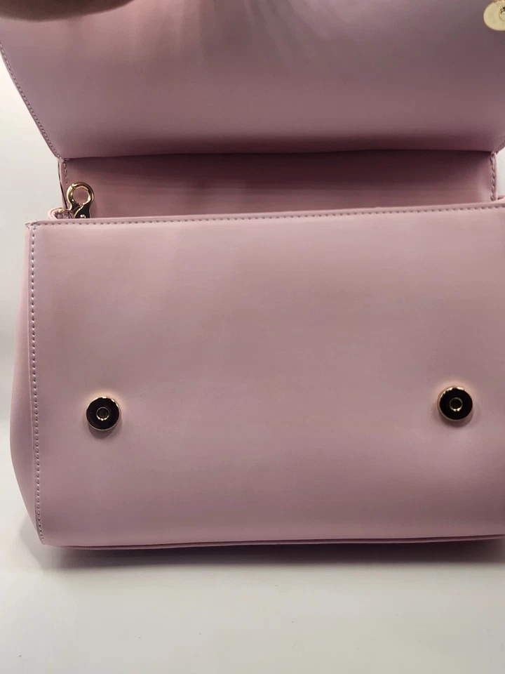 Disney Loungefly Peter Pan Mermaid Lagoon Satchel Bag NWT Pink Purple Rare - Image 2 of 4