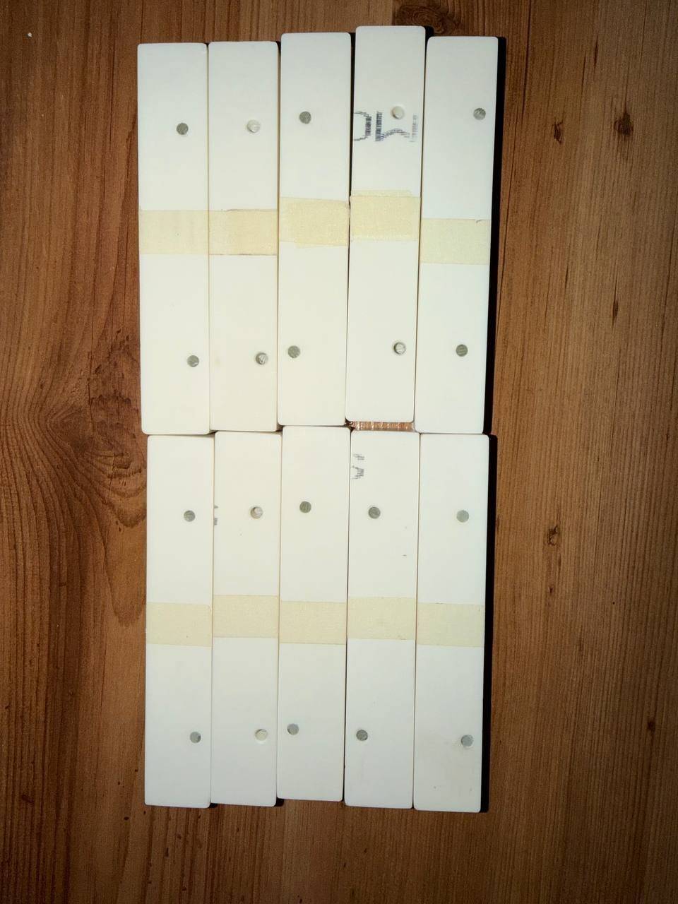 set of 10 V81 Shad 5" Paddle Tail Soft Plastic Lure Mold – Cavity Swimbait Form - Image 4