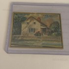 Helmar Cigarette Card - Edgar Allen Poe Cottage At Fordham Bronx NY — photo 1