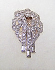 ANTIQUE RHINESTONES CLIP for COAT, SCARF, HAIR, HAT or WHATEVER — photo 8