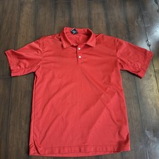 Nike Golf Sphere Dry Polo Shirt Short Sleeve Men  s Sz Large Good Condition Red