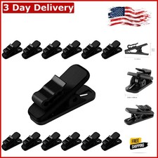 Lightweight 1-Inch Headphone Clips - Cord Management for Everyday Use, 12 Pcs