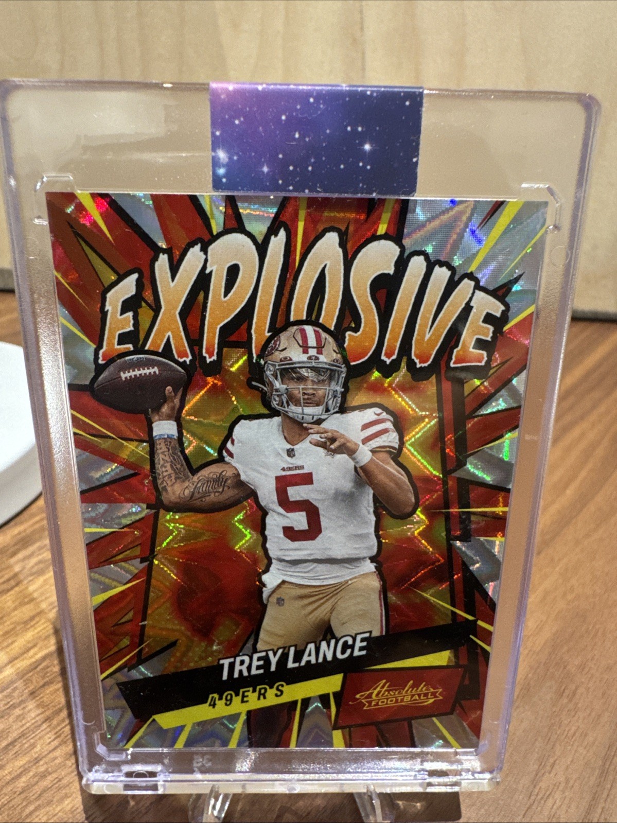 2022 Panini Absolute - Explosive Trey Lance #E11