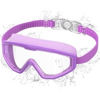 Kinder Taucherbrille Antibeschlag Uv-Schutz Weitwinkel Silikon 3-12 Jahre Unisex