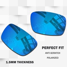 1.5MM POLARIZED Replacement Lenses for Costa Del Mar Fantail 06S9006 59mm Frame