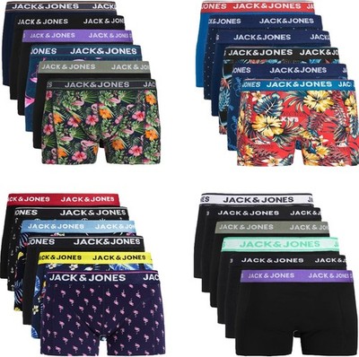 Jack Jones Boxershorts 6er Pack Herren Männer Short Unterhose Marke S M L XL XXL