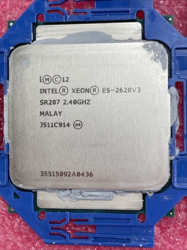 Intel Xeon E5-2620V3 SR207 2.4GHz MALAY Processor (Lot of 7) - Picture 7 of 8