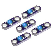 5Pcs/Lot LilyPad Light SMD LED DIY KIT 3V-5V Module Blue-