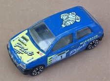 Voiture CLIO BIBENDUM MICHELIN MAN PILOT RENAULT BURAGO 1/43 MOBIL