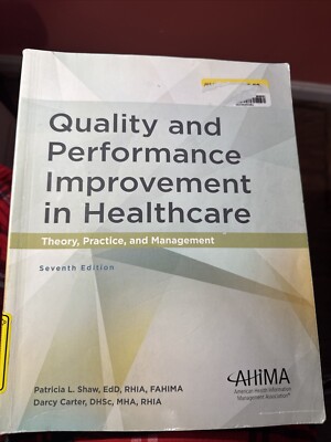 Quality And Performance Improvement In Healthcare 