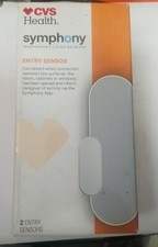 Health Symphony Entry Sensors Independent Living Network 2 Count NIB White