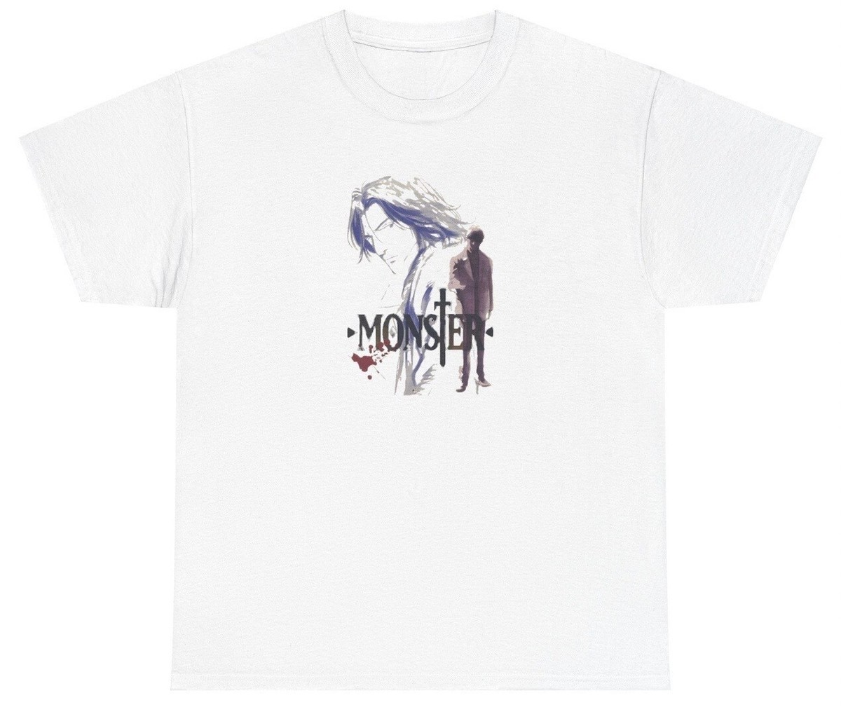 Monster T Shirt Dr Kenzo Tenma Anime Johan Liebert Manga