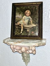 Litografia firmata Edouardo Cabane (1857-1942) scuola francese ragazza spartito musicale incorniciato