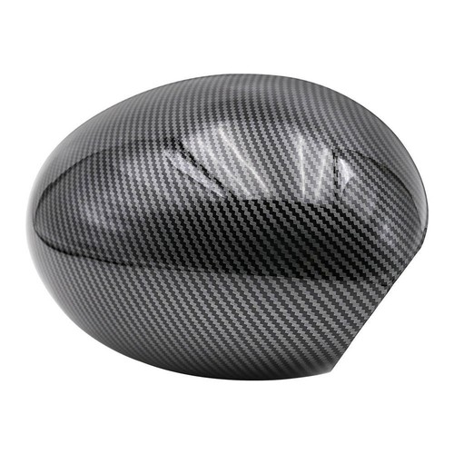Rearview Mirror Cover Carbon Fiber Black For Mini Cooper R55 R56 R57 R58 R59 R60 - Picture 9 of 9