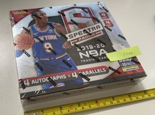 2019-20 Panini SPECTRA box factory sealed basketball NBA in 4 auto