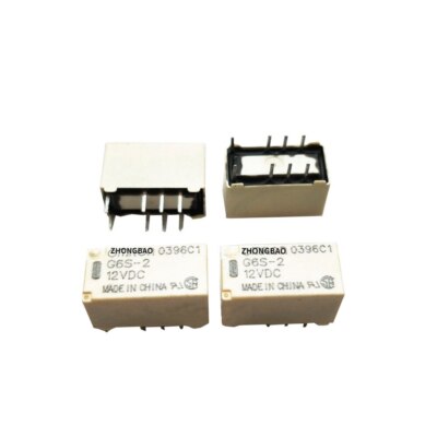 2x Relè FBR244N D012/02CS 12V DC 2A 8 Pin - Nuovi