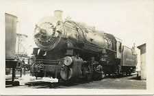 6A538 RPPC 1933 ACL ATLANTIC COAST LINE RR LOCO #1202 JACKSONVILLE FL