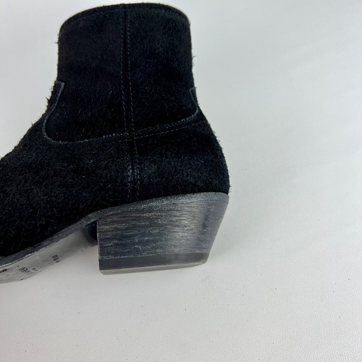 Saint Laurent YSL Lukas Womens Ankle Boots Black Suede Saint Laurent YSL Lukas Womens Ankle Boots Black Suede