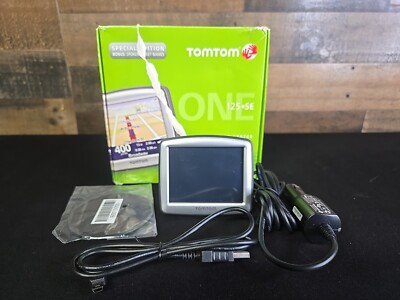 TomTom ONE 125-SE GPS Unit Special Edition Used Tested