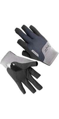Zhik Full Finger Deck Gloves - Grey