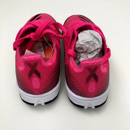 Adidas NEW Ghosted.3 TF J Soccer Cleats - Turf Shoes - Shock Pink Black - 11K - 第 4/8 張圖片