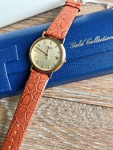TISSOT UOMO T-GOLD CARSON IN ORO 18 KT - G667330 - NOS - NUOVO | eBay